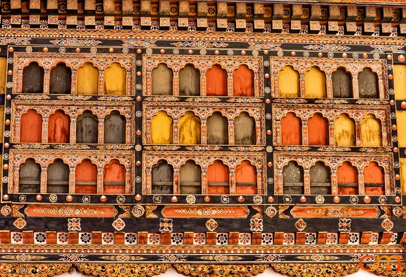 Painted Windows of Bhutan