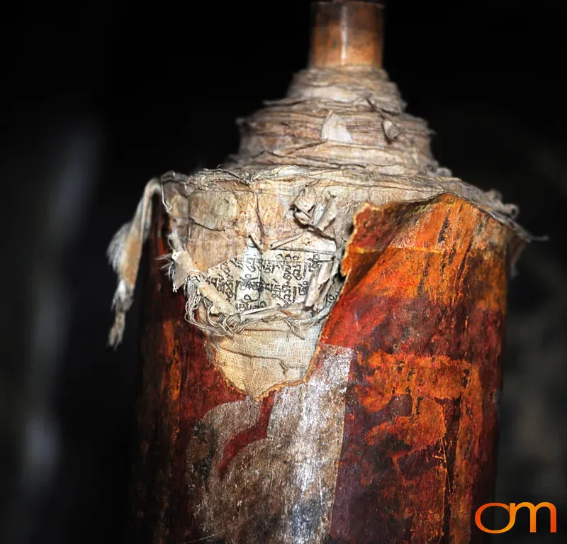 Antique Bhutanese Prayer Wheel
