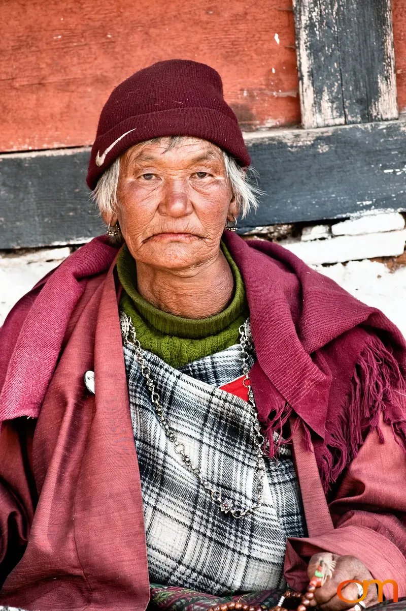 Portrait of a Bhutanese Woman