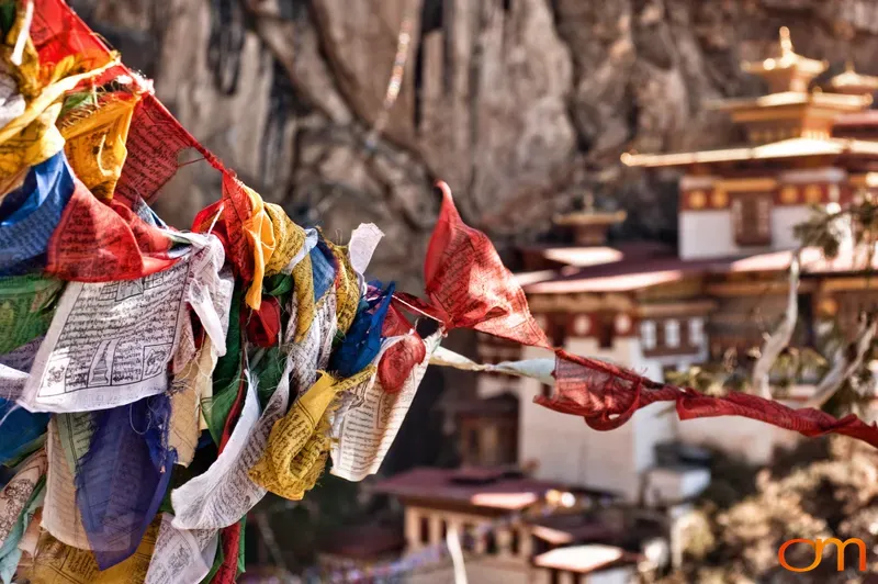 Prayer Flags at Paro Taktsang
