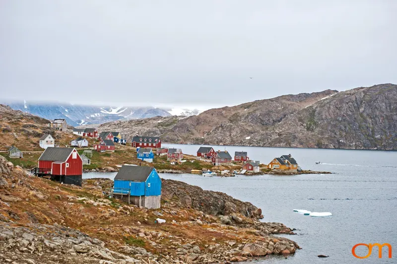 Colorful Houses in Kulusuk