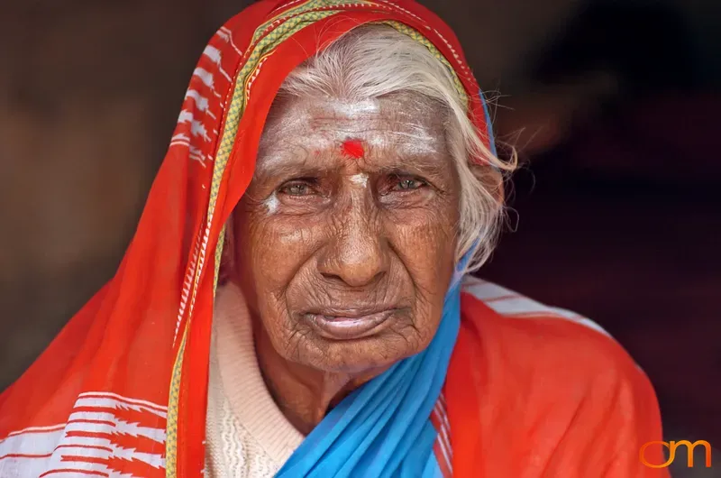 Elderly Woman, Bangalore