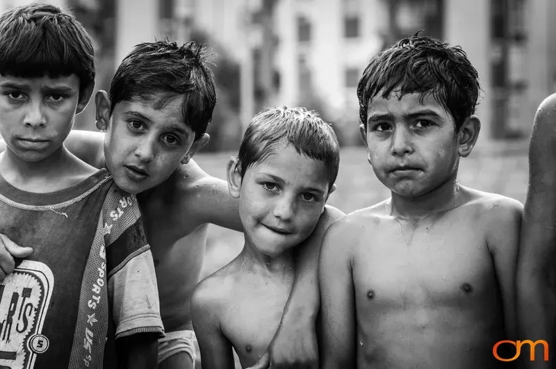 Boys After Swimming in Kriva Palanka