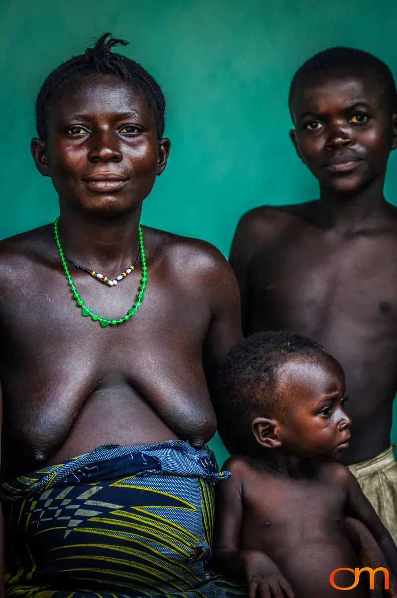 Village Family Portrait, Sierra Leone