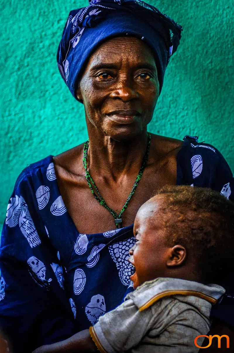 Woman Holding Child, Sierra Leone