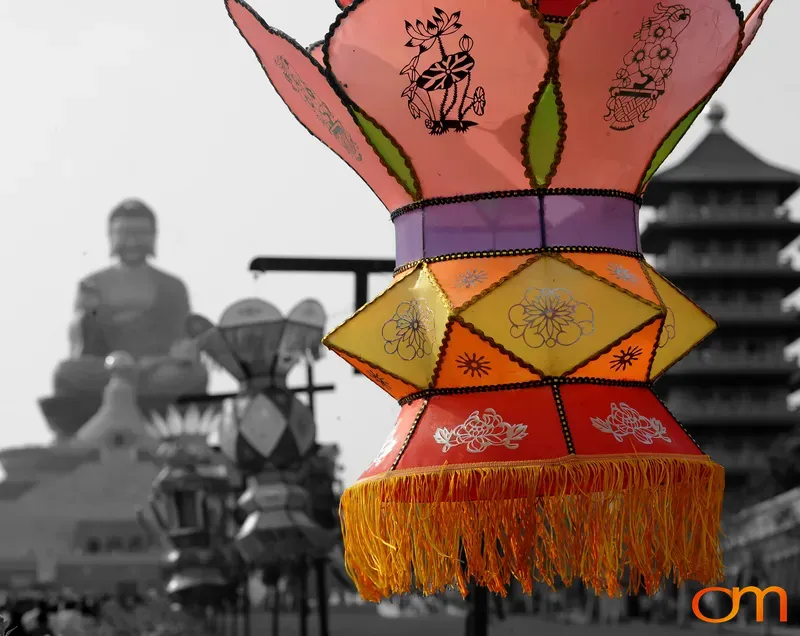Lanterns at Fo Guang Shan Buddha Museum, Taiwan