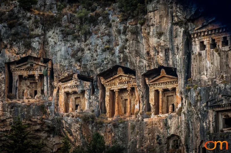 Caunos Tombs of the Kings, Dalyan, Turkey