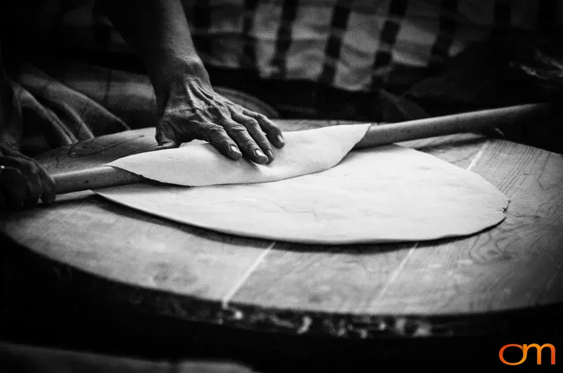 Rolling Dough by Hand in Selçuk